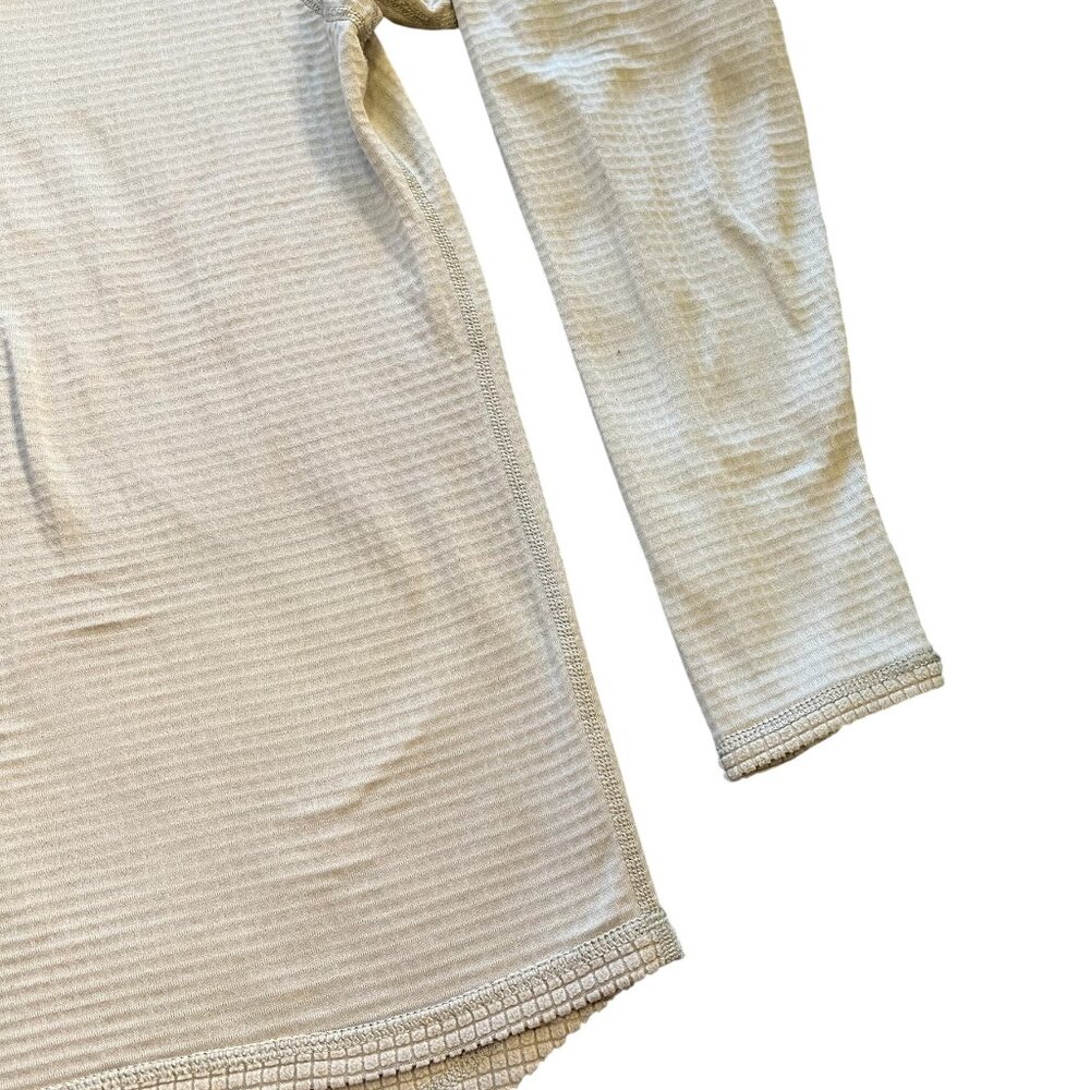 Authentic US Military Cold Weather Gen III Mid Weight Shirt Waffle Top ECWCS The - Picture 6 of 6